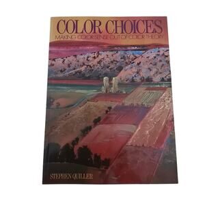 Color Choices Making Color Sense Out of Color Theory 0823006972 Paperback Signed